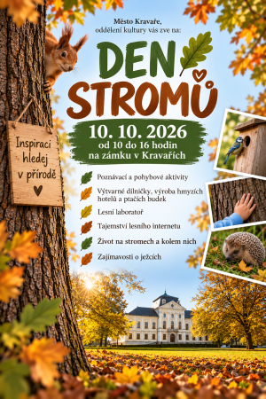 Den stromů v Kravařích 10.10.2026